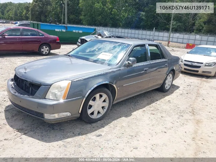 1G6KD57Y46U139171 2006 Cadillac Dts Standard