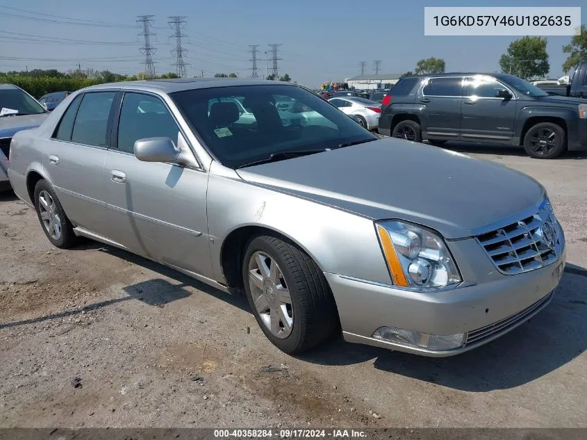 1G6KD57Y46U182635 2006 Cadillac Dts Standard