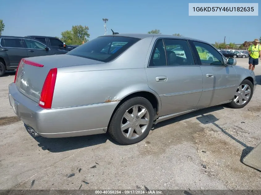 1G6KD57Y46U182635 2006 Cadillac Dts Standard