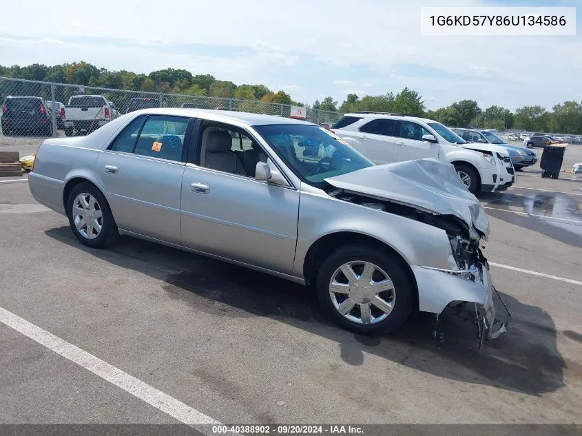 1G6KD57Y86U134586 2006 Cadillac Dts Standard