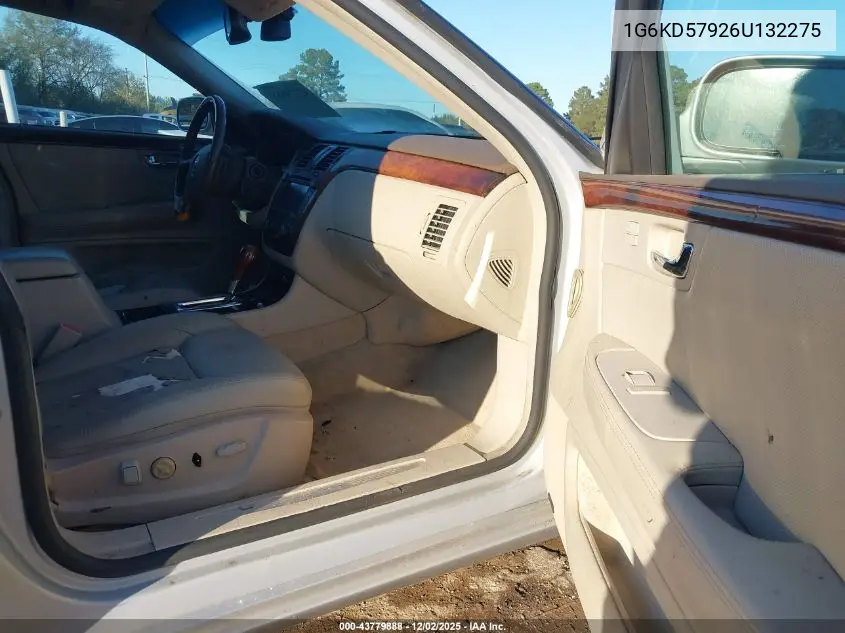 1G6KD57926U132275 2006 Cadillac Dts Performance