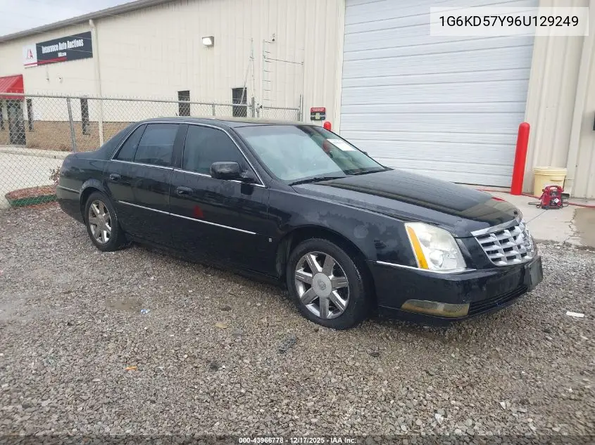 1G6KD57Y96U129249 2006 Cadillac Dts Standard