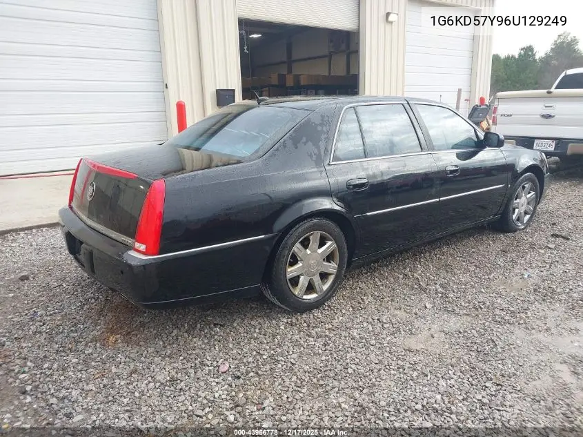 1G6KD57Y96U129249 2006 Cadillac Dts Standard