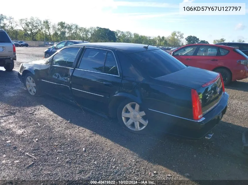 1G6KD57Y67U127797 2007 Cadillac Dts Standard