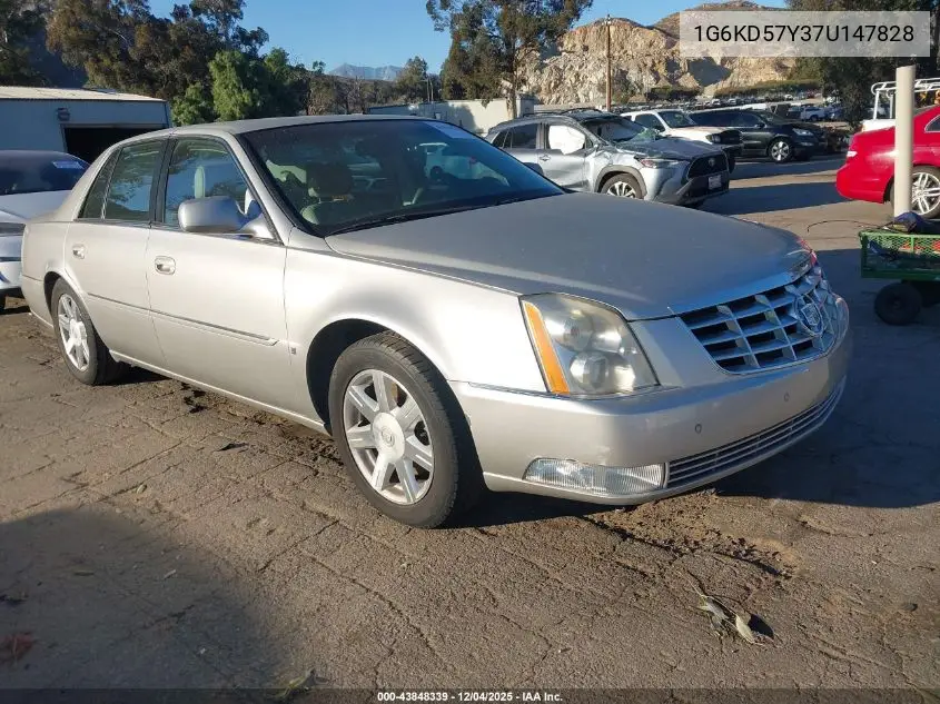 1G6KD57Y37U147828 2007 Cadillac Dts Luxury I