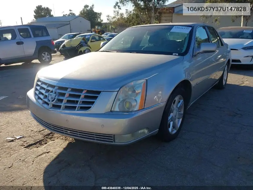 1G6KD57Y37U147828 2007 Cadillac Dts Luxury I