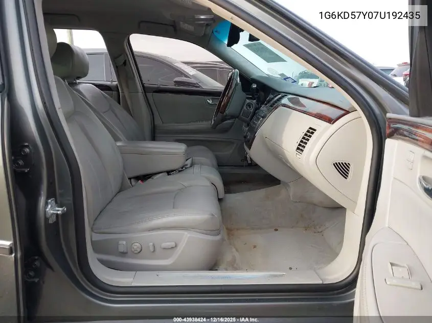 1G6KD57Y07U192435 2007 Cadillac Dts Luxury Ii
