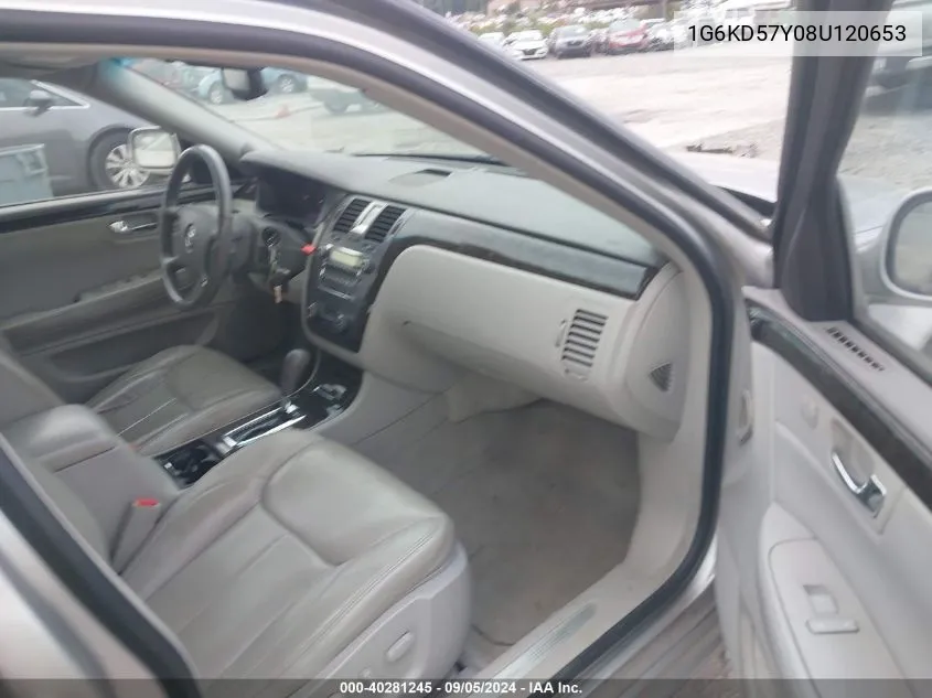 1G6KD57Y08U120653 2008 Cadillac Dts