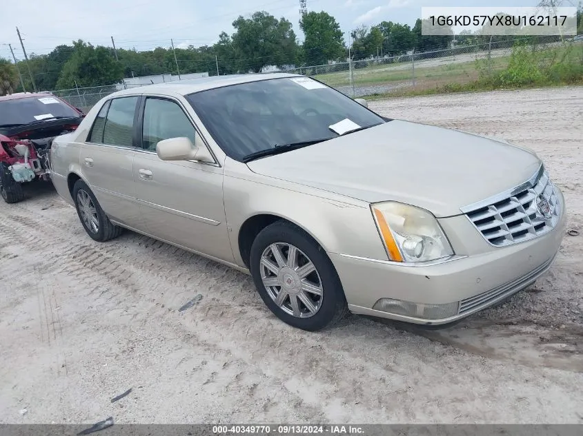 1G6KD57YX8U162117 2008 Cadillac Dts 1Sc