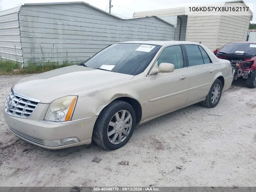 1G6KD57YX8U162117 2008 Cadillac Dts 1Sc