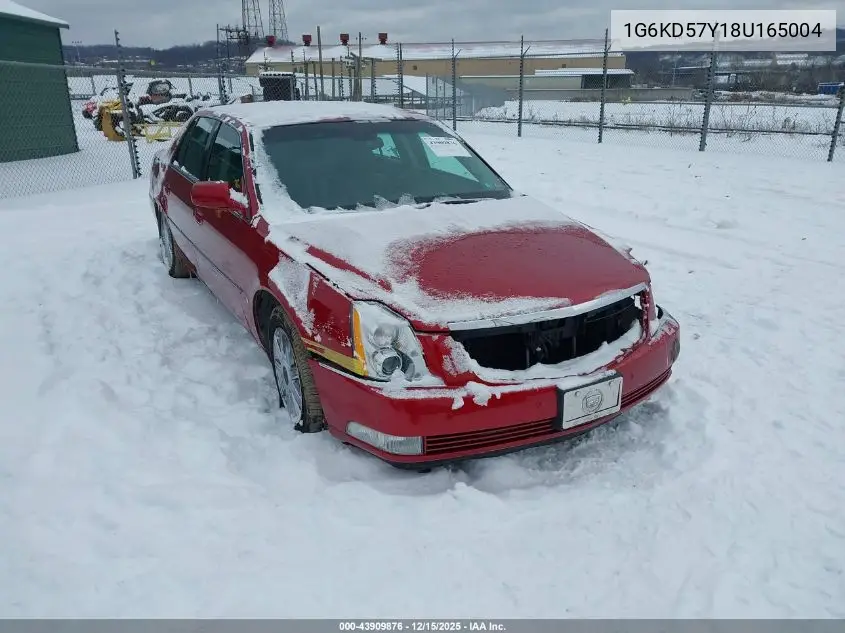 1G6KD57Y18U165004 2008 Cadillac Dts 1Sd