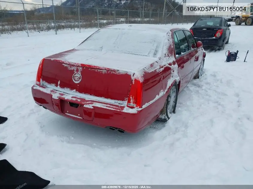 1G6KD57Y18U165004 2008 Cadillac Dts 1Sd