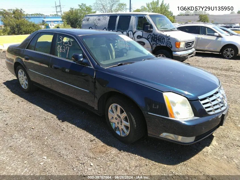 1G6KD57Y29U135950 2009 Cadillac Dts 1Sd