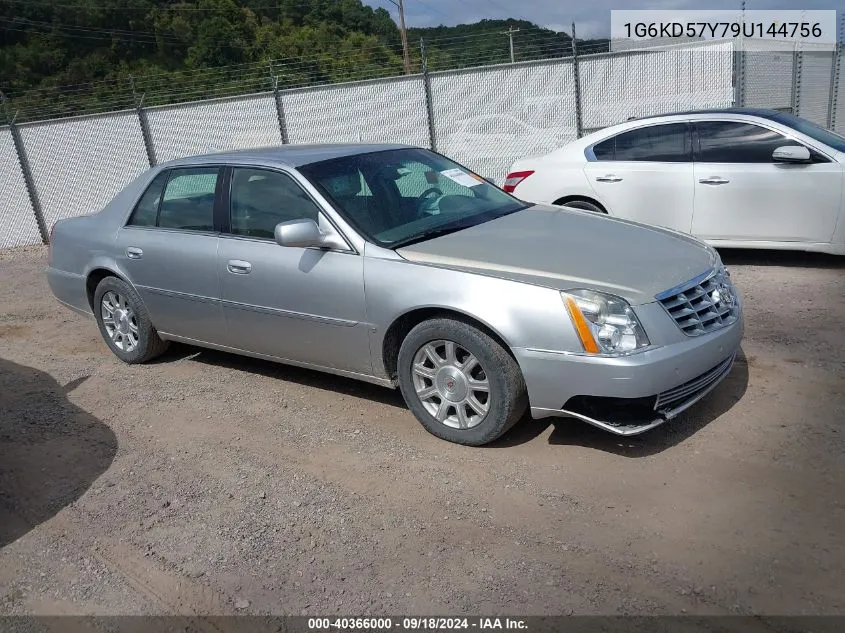 1G6KD57Y79U144756 2009 Cadillac Dts 1Sc