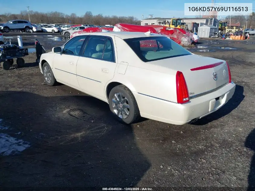 1G6KD57Y69U116513 2009 Cadillac Dts 1Sd