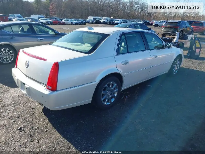 1G6KD57Y69U116513 2009 Cadillac Dts 1Sd