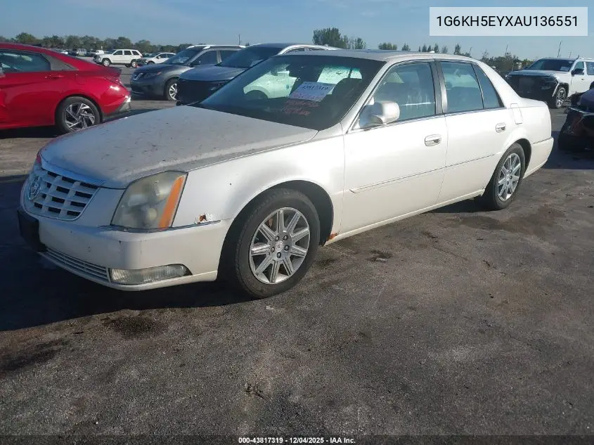 1G6KH5EYXAU136551 2010 Cadillac Dts Premium Collection
