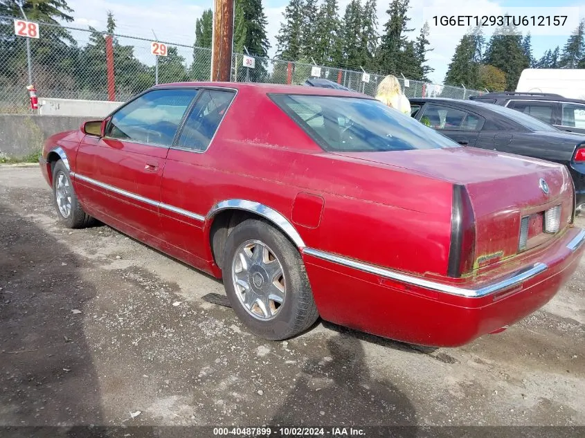 1G6ET1293TU612157 1996 Cadillac Eldorado Touring