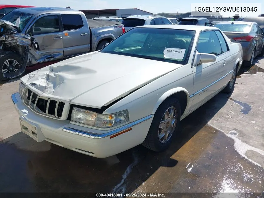 1G6EL12Y3WU613045 1998 Cadillac Eldorado Standard