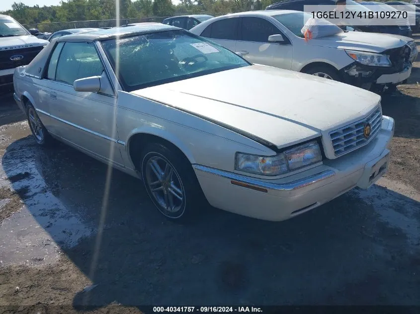 1G6EL12Y41B109270 2001 Cadillac Eldorado Esc