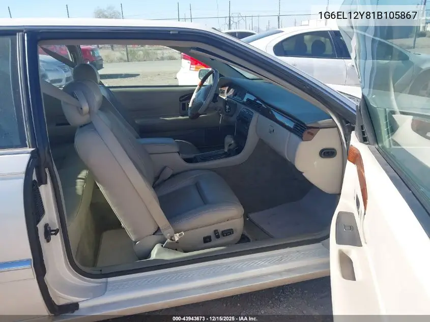 1G6EL12Y81B105867 2001 Cadillac Eldorado Esc