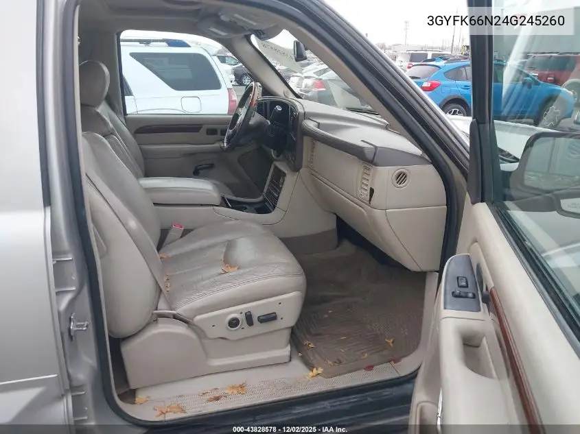 3GYFK66N24G245260 2004 Cadillac Escalade Esv Standard