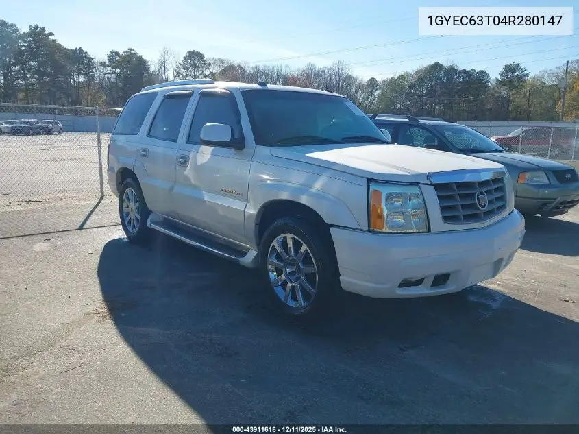 1GYEC63T04R280147 2004 Cadillac Escalade Standard