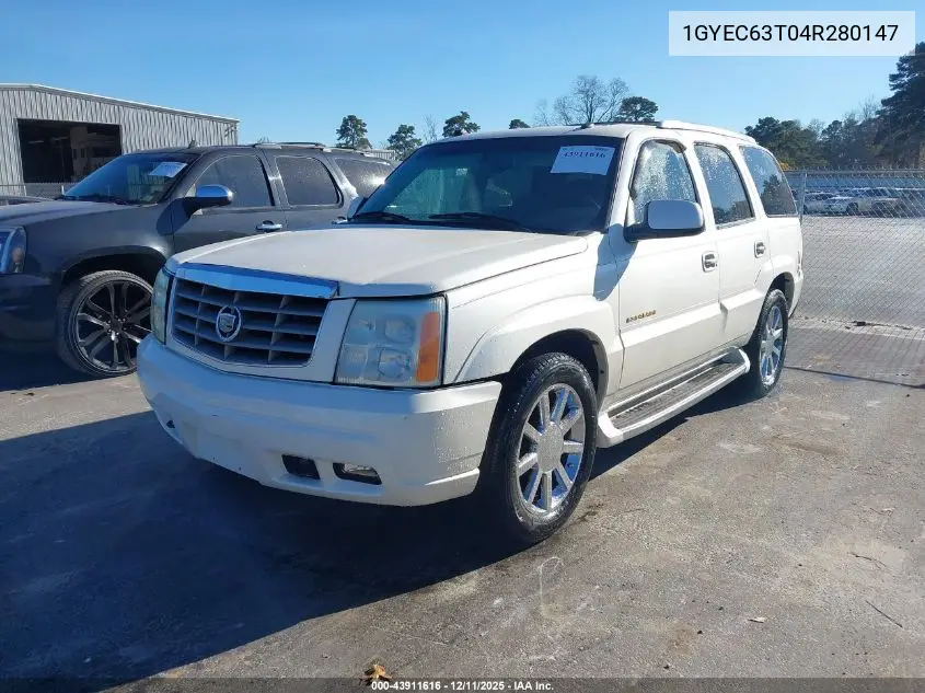 1GYEC63T04R280147 2004 Cadillac Escalade Standard