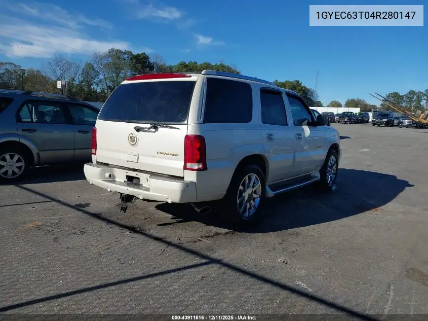 1GYEC63T04R280147 2004 Cadillac Escalade Standard