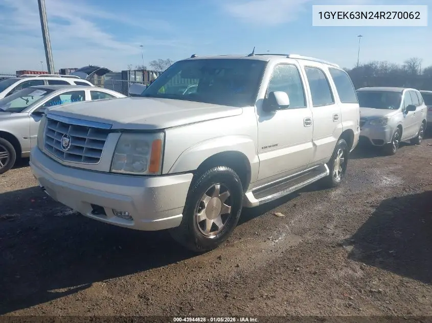 1GYEK63N24R270062 2004 Cadillac Escalade Standard