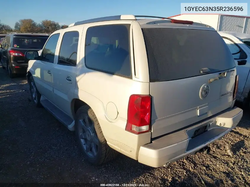 1GYEC63N35R236596 2005 Cadillac Escalade Standard