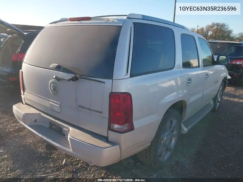 1GYEC63N35R236596 2005 Cadillac Escalade Standard