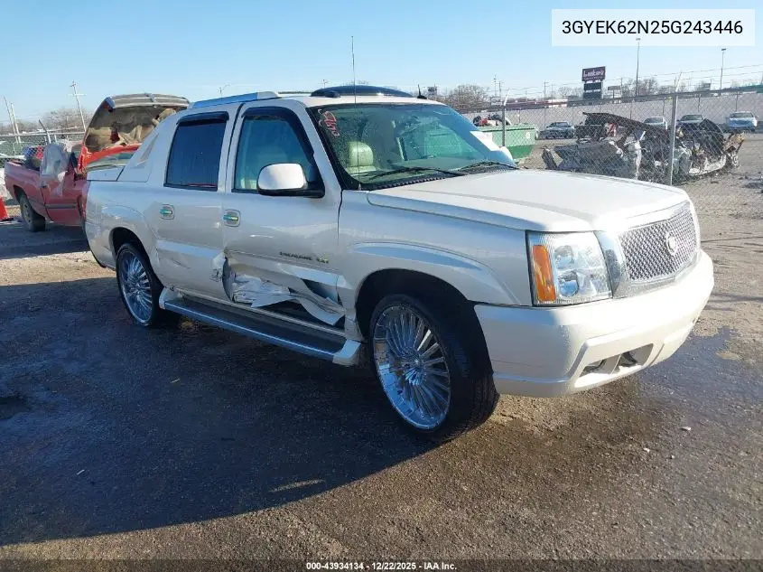 3GYEK62N25G243446 2005 Cadillac Escalade Ext Standard