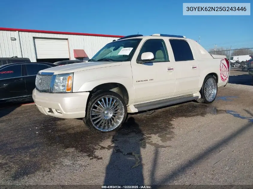 3GYEK62N25G243446 2005 Cadillac Escalade Ext Standard