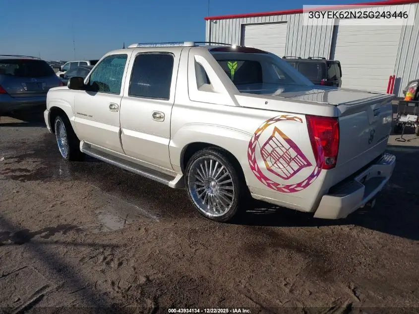 3GYEK62N25G243446 2005 Cadillac Escalade Ext Standard