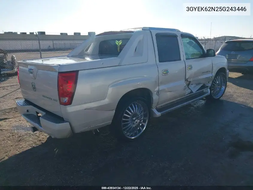3GYEK62N25G243446 2005 Cadillac Escalade Ext Standard