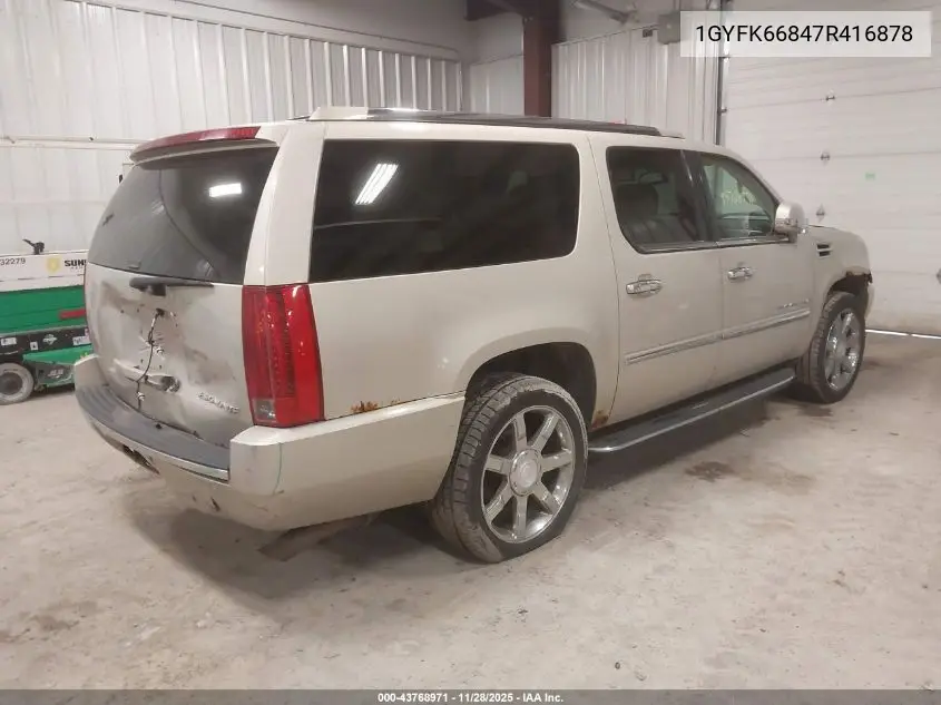 1GYFK66847R416878 2007 Cadillac Escalade Esv Standard