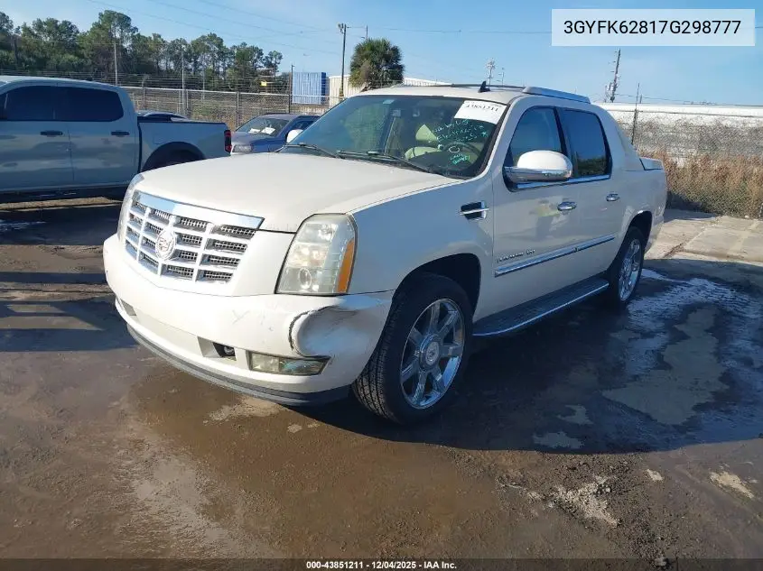 3GYFK62817G298777 2007 Cadillac Escalade Ext Standard