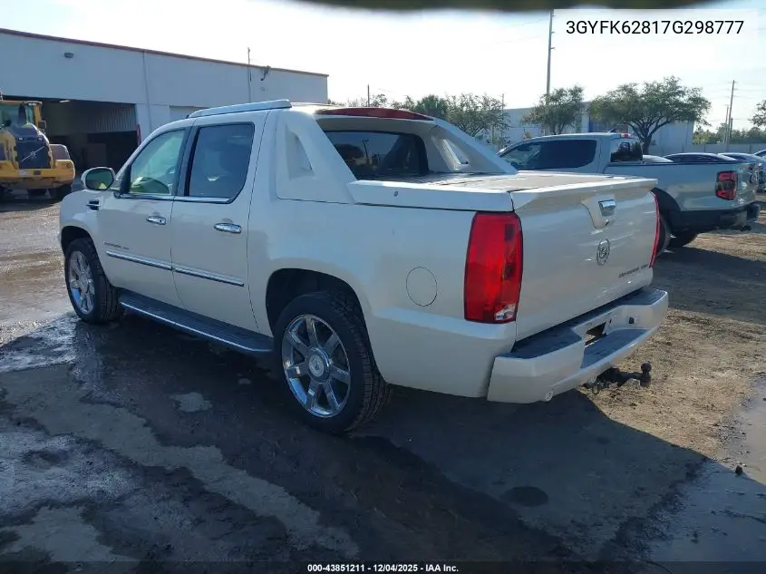 3GYFK62817G298777 2007 Cadillac Escalade Ext Standard