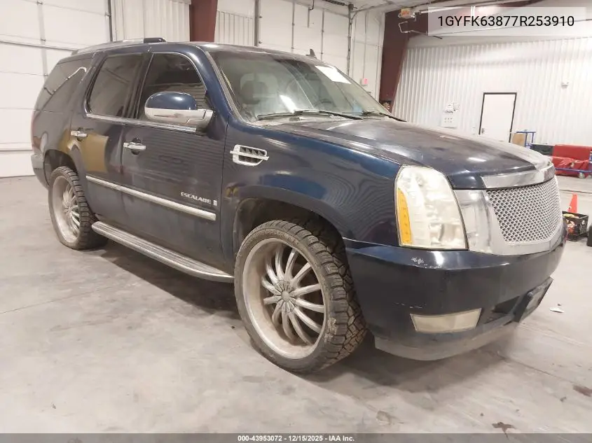 1GYFK63877R253910 2007 Cadillac Escalade Standard