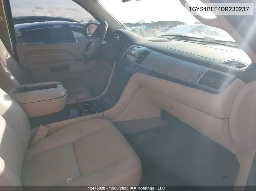 1GYS4BEF4DR230237 2013 Cadillac Escalade
