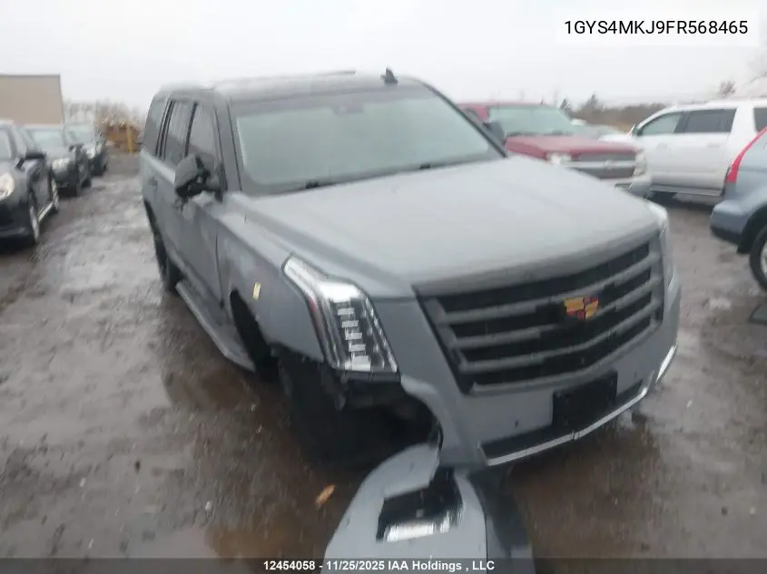 1GYS4MKJ9FR568465 2015 Cadillac Escalade Luxury
