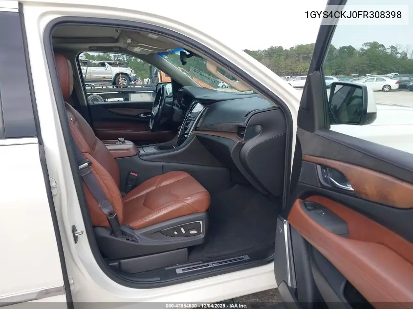 1GYS4CKJ0FR308398 2015 Cadillac Escalade Premium