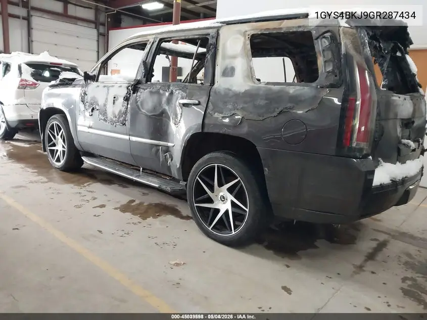 1GYS4BKJ9GR287434 2016 Cadillac Escalade Luxury Collection