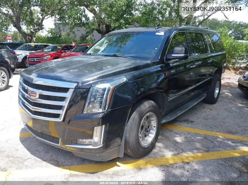 1GYS3GKJ9GR351164 2016 Cadillac Escalade Esv Standard