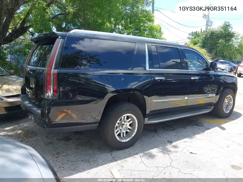 1GYS3GKJ9GR351164 2016 Cadillac Escalade Esv Standard