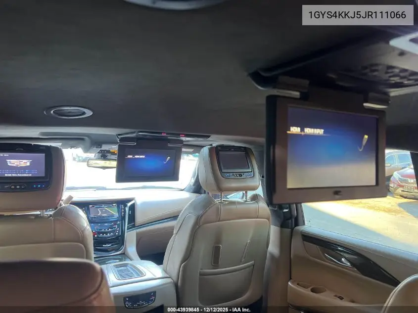 1GYS4KKJ5JR111066 2018 Cadillac Escalade Esv Platinum