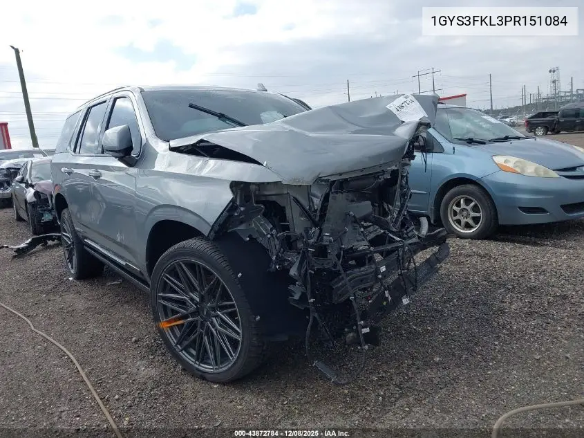 1GYS3FKL3PR151084 2023 Cadillac Escalade 2Wd Sport