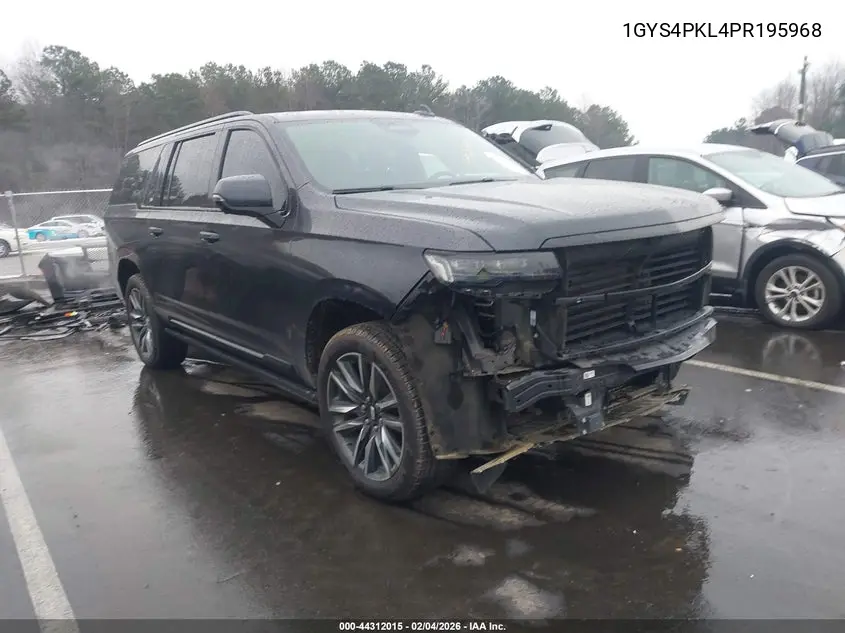 1GYS4PKL4PR195968 2023 Cadillac Escalade