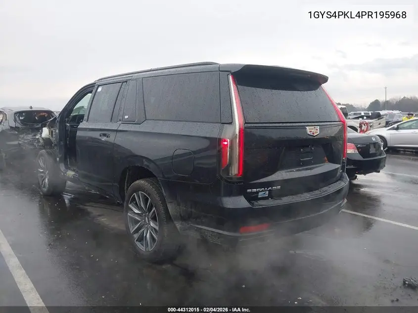 1GYS4PKL4PR195968 2023 Cadillac Escalade